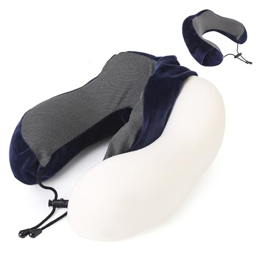 Travel Neck Pillow Cover U Shaped Neck Pillow Case Cover - Breathable, Soft,