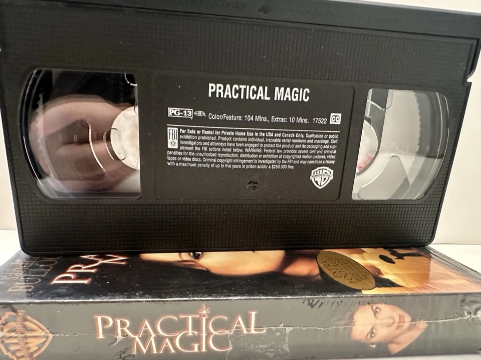 Practical Magic (VHS, 1999, Collectors Edition) Extra Footage  - Image 3 of 3