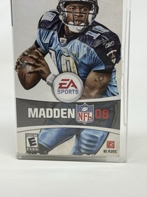 Madden NFL 08 2008 PlayStation Portable Sony PSP Complete CIB Tested Authentic