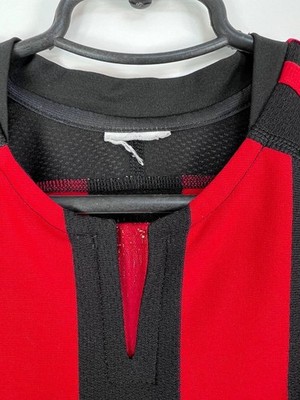 Ac Milan Home Football Shirt Adidas Meriva Sponsor Maldini #3 Size
