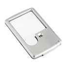 Compact Portable Magnifying Glass with LED Light for Reading and Small Details