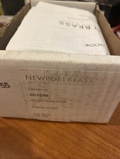 Newport Brass 42-12/56 Single Robe Hook Flat Black