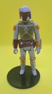 Vintage Star Wars Boba Feet Pbp painted knee, unpainted dart Original VGC