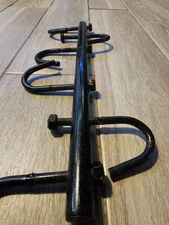 Vintage Wrought Iron Horse Tack Rack – 5 Hook Bridle/Halter Holder