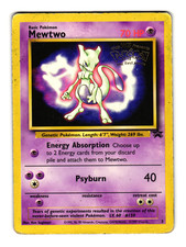 Mewtwo 3 Promo Wizards Black Star Promos Pokemon MP on eBay