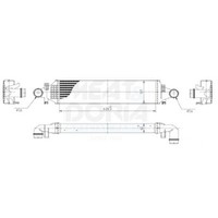 LadeluftküHler LLK FüR Infiniti Q30 Qx30 Mercedes W176 Cla Gla 11-19 144615DC0A