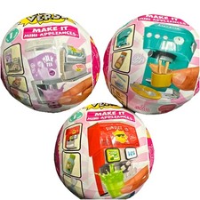 3 Pack MGA'S Mini Verse Make It Mini Appliances Series 1 Brand New