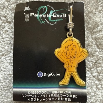 Parasite Eve II - Exclusive DigiCube Promo: Zipper Pull 1999 Aya Brea RARE