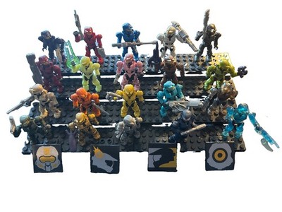 Mega Bloks/Construx Halo Spartan Tribute Pack 100% Complete w/ Manuals 97520
