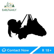 Earlfamily 5.1 Anime Girl Car Sticker Air Conditioner Rear Windshield Decals Earlfamily 5.1 Anime Girl Car Sticker Air Conditioner Rear Windshield Decals