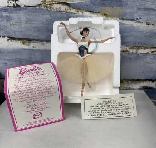 Barbie Collectibles 2001 Lighter Than Air Porzellan Ornament Avon - Bild 2 von 8