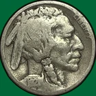 1921 Buffalo Nickel Very Good VG Coin #32245