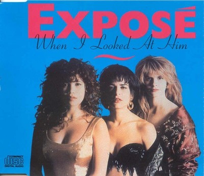 EXPOSE - When I looked at him 3TR CDM 1989 POP