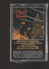 Handel's Messiah Cathedral Choir and Orchestra 1977 Cassette Tape New Sealed