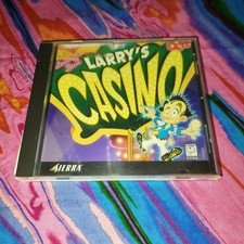  LEISURE SUIT LARRY'S CASINO COMPUTER VIDEO GAME BY SIERRA CD PC Windows 95