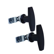 2Pcs T Handle Lock Cam Lock Swing Knob for Drawer Cabinet Door Lock Electrica...