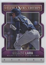 2014 Panini Elite Extra Edition Status Purple Die-Cut /150 Gilbert Lara #74 4pn