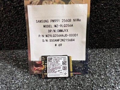 Samsung PM991 256GB NVMe PCIE SSD Hard Drive M.2 2230 Card - 256GB