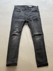 AllSaints Slim Skinny Jeans Black Stretch Denim Medium Wash Men's — photo 1