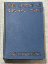 Product Image: Nancy Drew The Secret at Shadow Ranch 1st Edition Blank Endpapers No Silhouette 