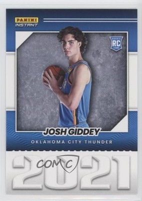 2021-22 Panini Instant Year One /387 Josh Giddey #YO-6 Rookie RC 7hu