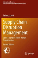 Tadeusz Sawik | Supply Chain Disruption Management | Taschenbuch | Englisch