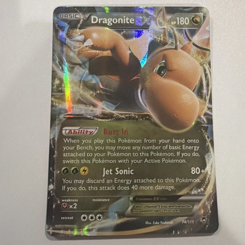 Dragonite EX #74 Pokémon Furious Fists