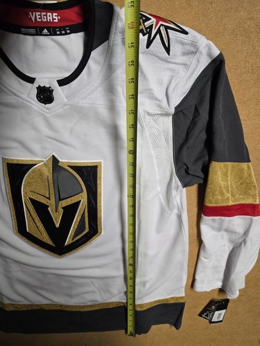 NUEVA Camiseta Vegas Golden Knights NHL Adidas Blanca Para Hombre Auténtica Talla 56 - Imagen 8 de 11