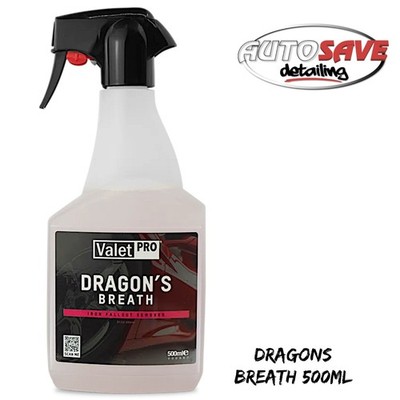 ValetPRO - Dragon's Breath | 500ml | Iron Fallout Removal |pH Neutral | Wheels