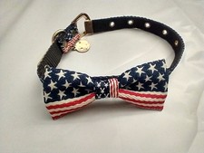 American Flag Dog Collar 15in New