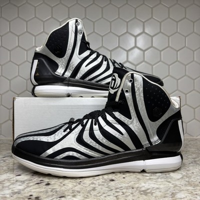 Size 11.5 - Adidas D Rose 4.5 Zebra 2014 (G99364) Gently Worn With