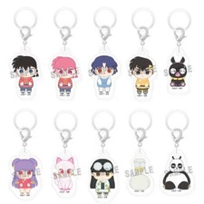 Ranma 1/2 Acrylic Dangler Mascot Series Anicraft 1-Inch Key Chain