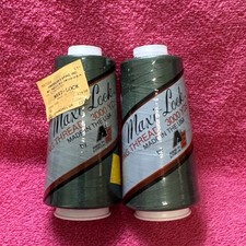 Lot Of 2 MAXI-LOCK #527 CHURCHILL GREEN Serge...