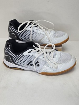 Lefus Black/White Mens Lightweight Sneaker Fashion Indoor Court Shoes SZ 7.5