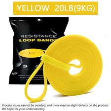 20 230Lbs Heavy-Duty Resistance Band Agility Training Workout Gym Equipment Yoga