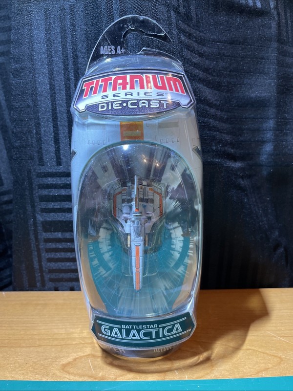 Titanium Series Battlestar Galactica Die-Cast Classic Colonial Viper Collectible
