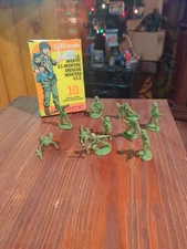 Atlantic of Italy 1/32 Box# 2105 WW2 USA American Infantry GIs (10)