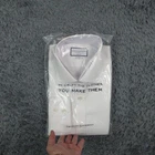 Charles Tyrwhitt Dress Shirt Mens 18 32/33 White Non Iron Classic Fit NWOT