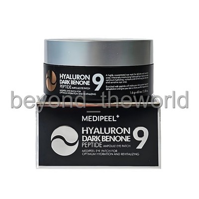 MEDI-PEEL Hyaluron Dark Benone Peptide-9 Ampoule Eye Patch 1.6g x 60 Pads