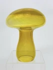 Blenko Handmade Glass 3221S Mushroom in Citrine