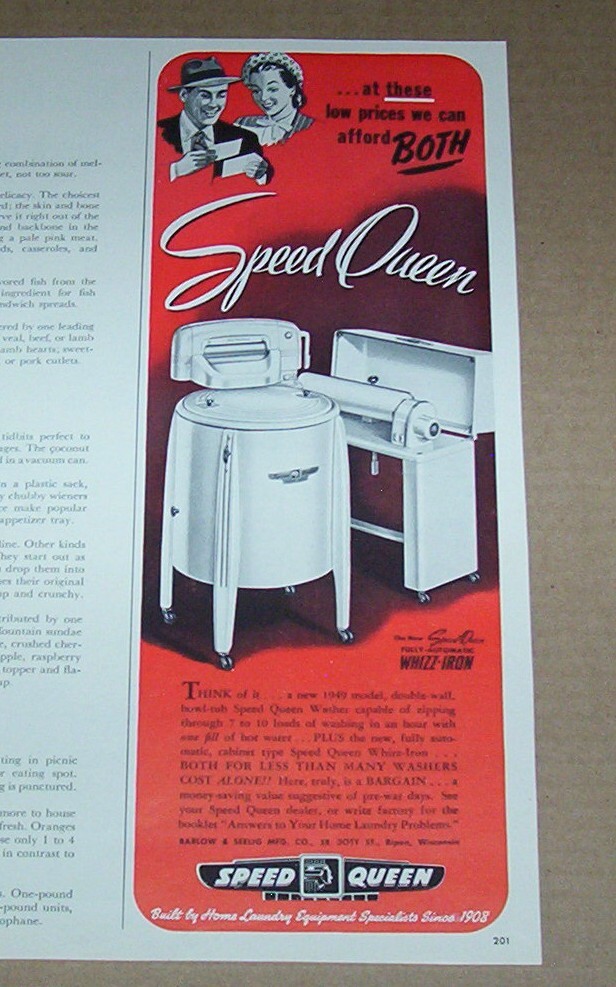 Wringer Washer Speed Queen