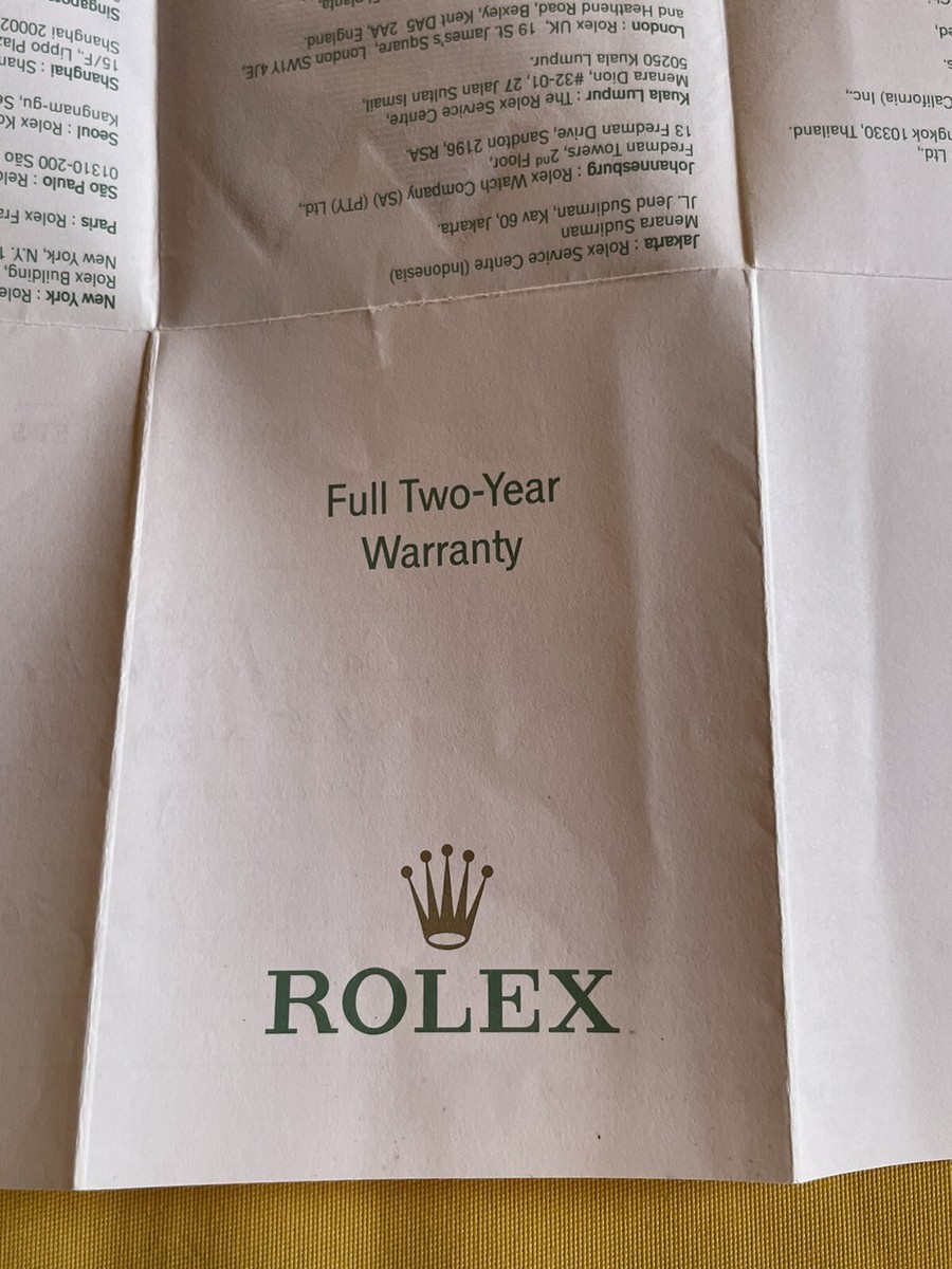Original Vintage Rolex Watch 178243/D663373 Used Certificate