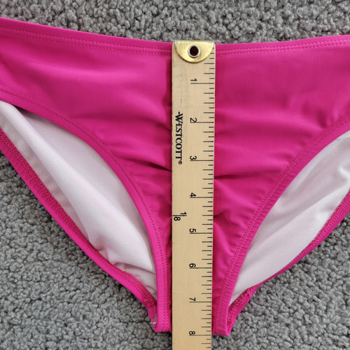 Calvin Klein Solid Swimwear Bikini Panty Girls' XL (16) Pink Pull On Style - Picture 9 of 16