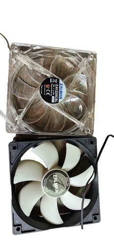 ZALMAN / ZM-R120 PWM 120 mm / PC CASE FAN / (black/white) System