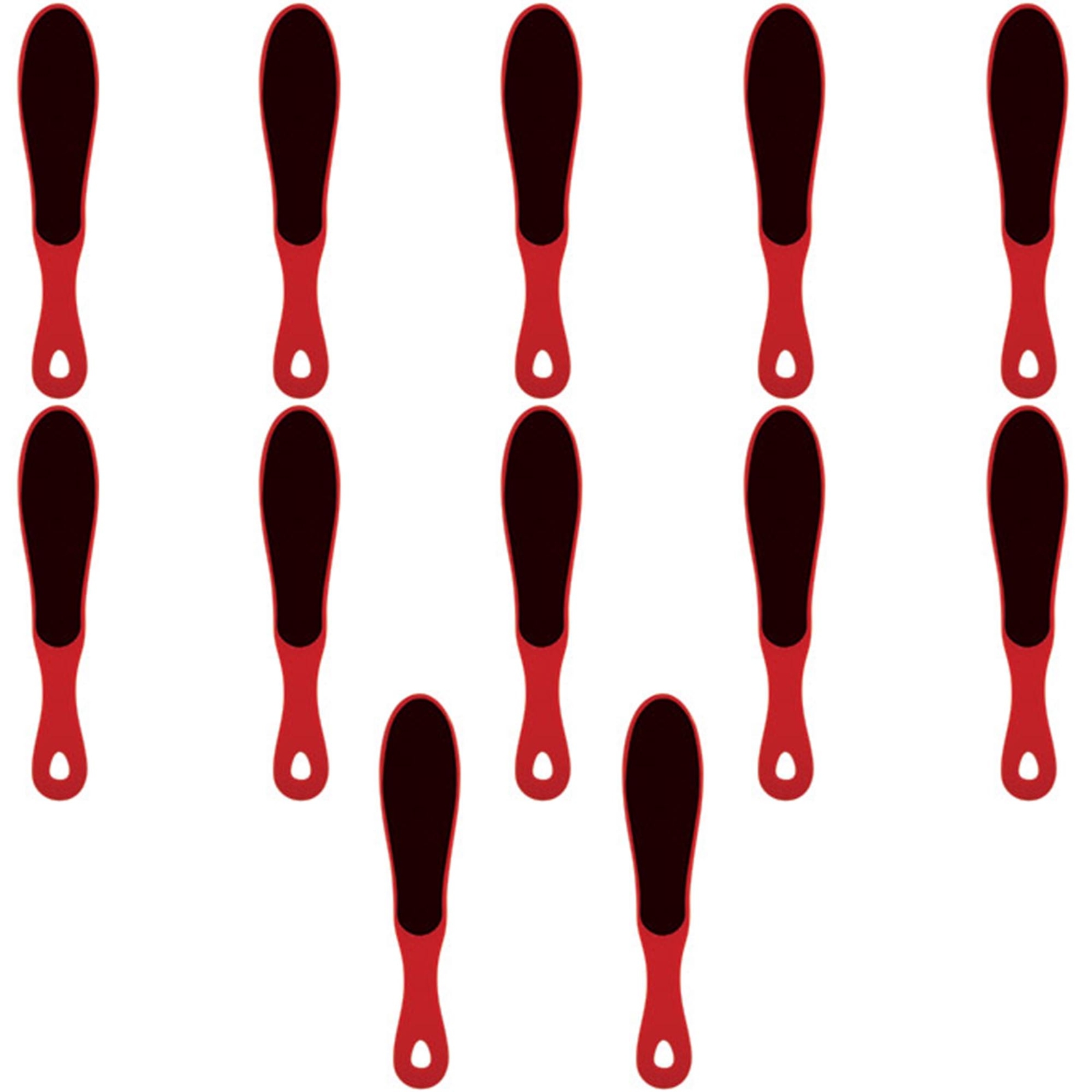 DL Pro 80/120 Grit Extra Thick Handle Foot File, Case Pack of 12