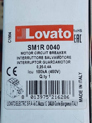 Lovato Electric SM1R0040