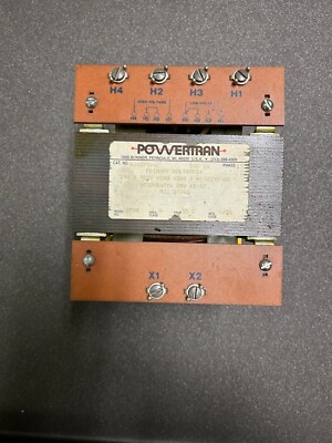 PowerTran A341P500 500VA Phase:1 Model No. SP0A