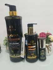 Skin DOCTOR PARIS Gluta Glow Brightening Shower Gel 1000ml +Lotion 400m + Serum 