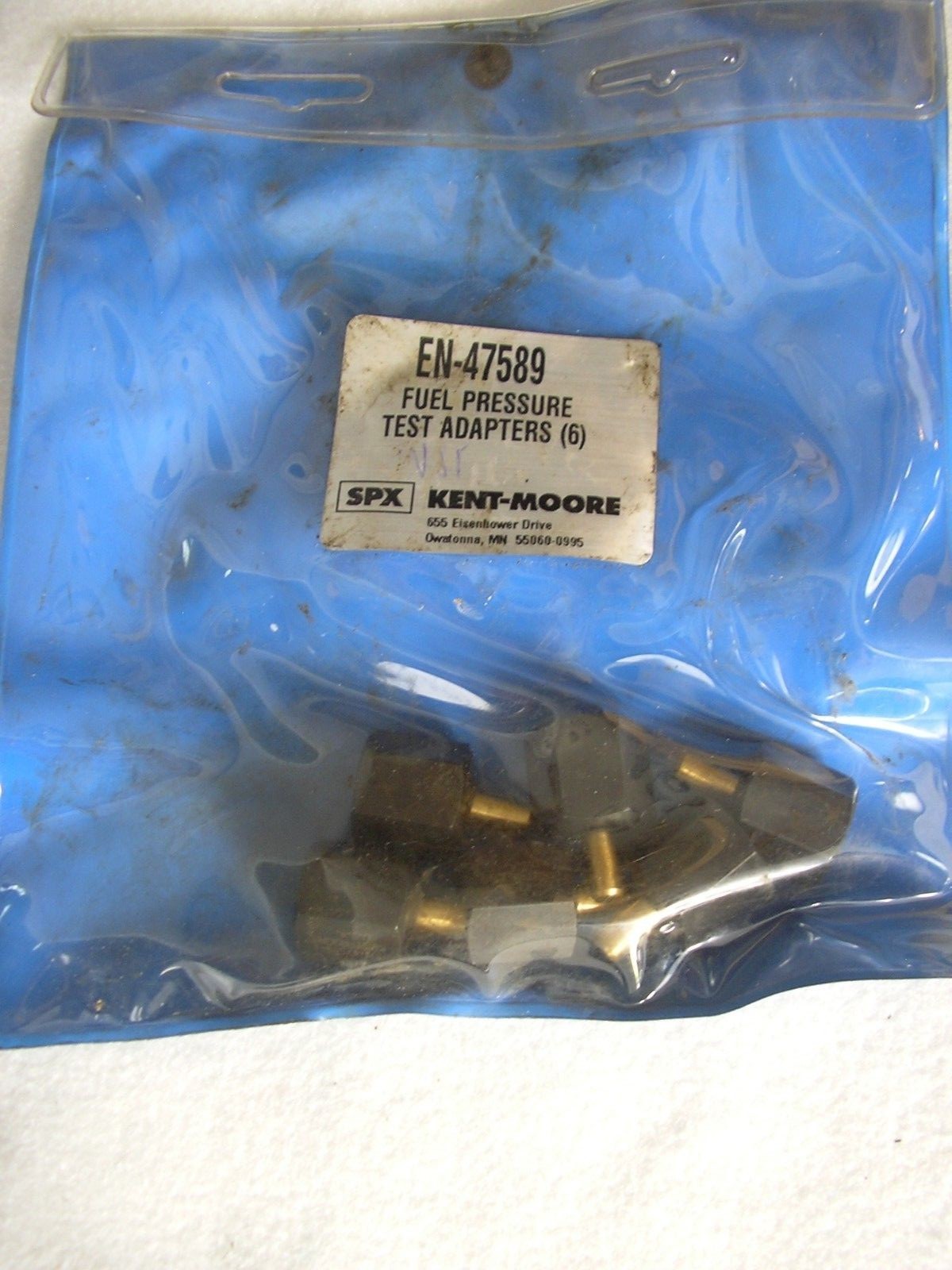 KENTMOORE EN47589 Fuel Pressure Test Adapters 6.6L Duramax Diesel 5