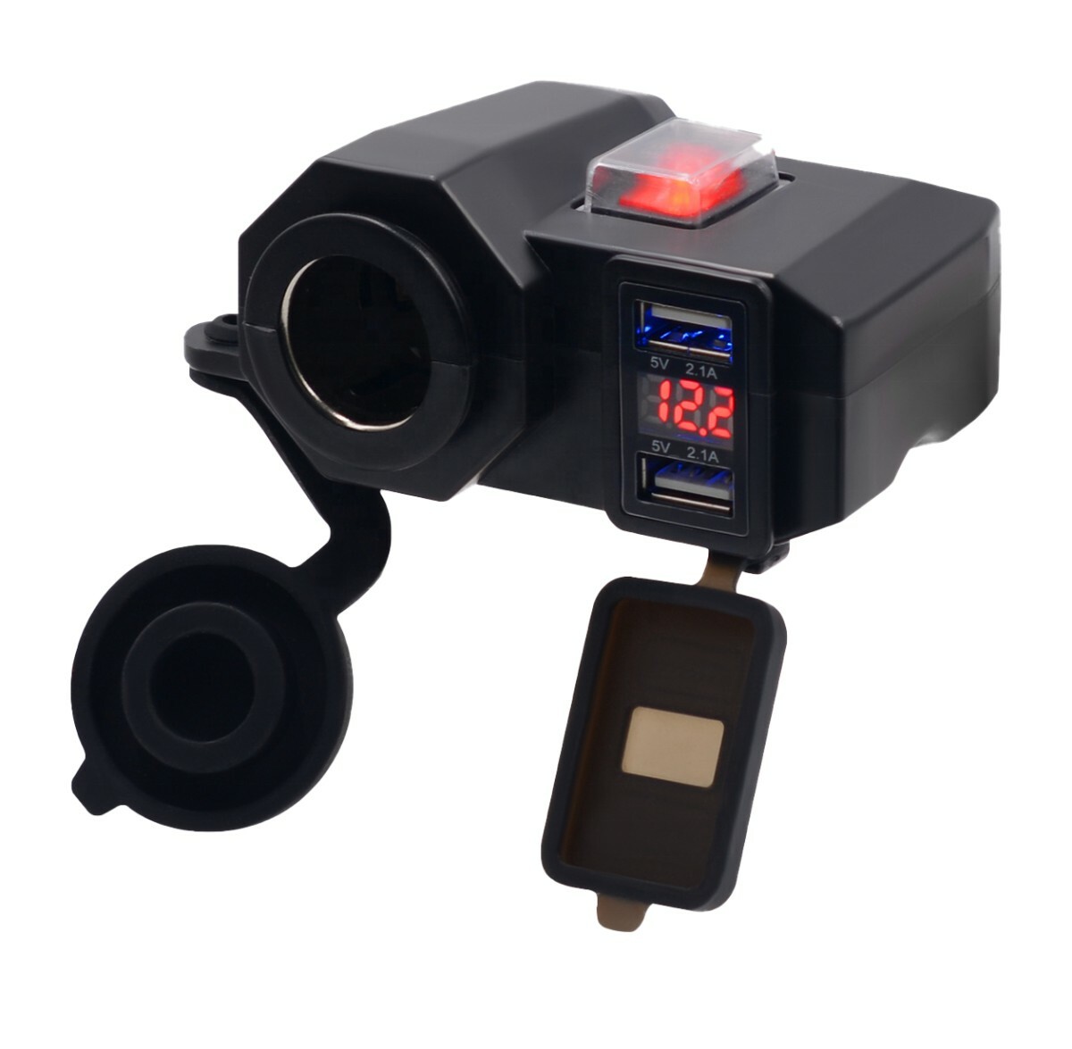 Prise 12V USB Indian Chieftain charge rapide double port